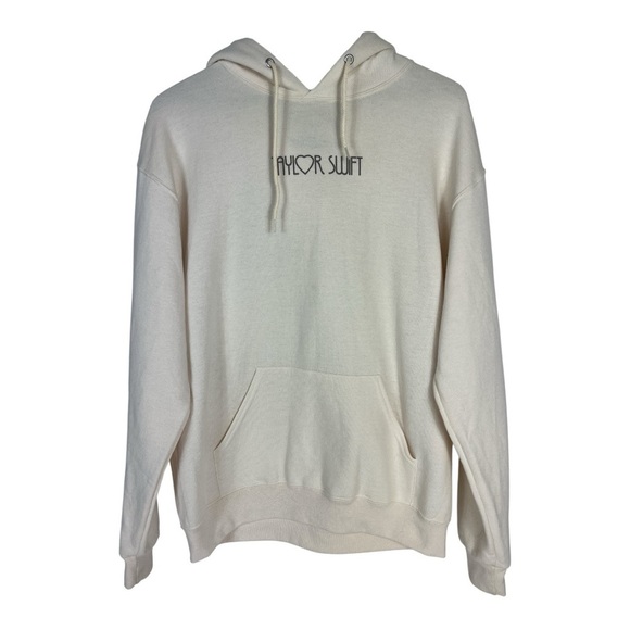 Taylor Swift Sz M Eras Tour Hoodie Fearless Edition Cream - Picture 2 of 7